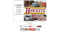 Desktop Screenshot of hawkeyedistributioninc.com